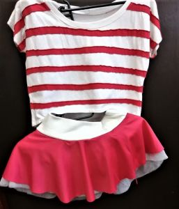 Kids Costumes to Hire - Where's Wally - Tshirt & Skirt